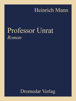 cover image of Professor Unrat